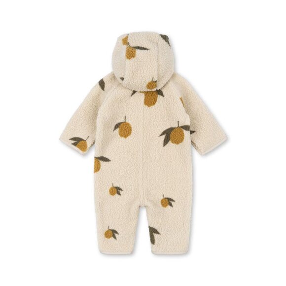 Jody Teddy Onesie GRS - Mon Grand Citron Sage, Konges Sloejd in size 6M - Picture 2 of 4